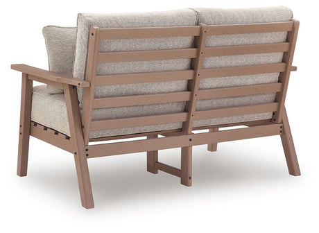 Grover Beach - Loveseat With Cushion - Driftwood - view 3