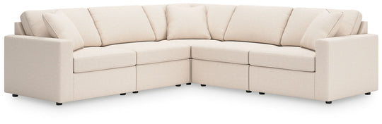 Modmax - Oyster - Sectional White 5 Pc. Sectional by Signature Design by Ashley® | Bel Furniture
