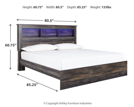 Drystan - Panel Bookcase Bed - view 23