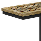 Davisville - C Side Table - Natural by Simpli-Home | Bel Furniture