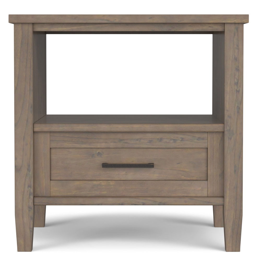 Ela - End Table - Brown by Simpli-Home | Bel Furniture