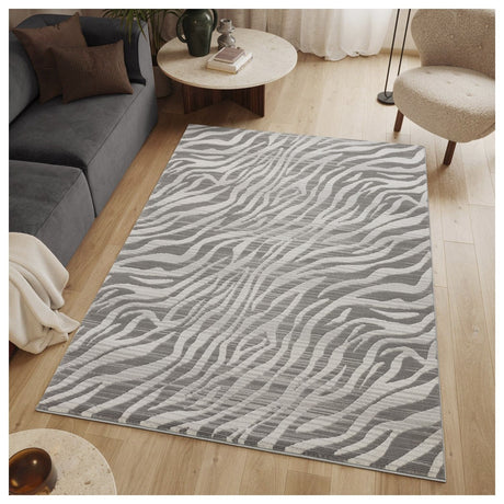 Geometrix - Contemporary Rug With Geometric 3D Effect - view 4