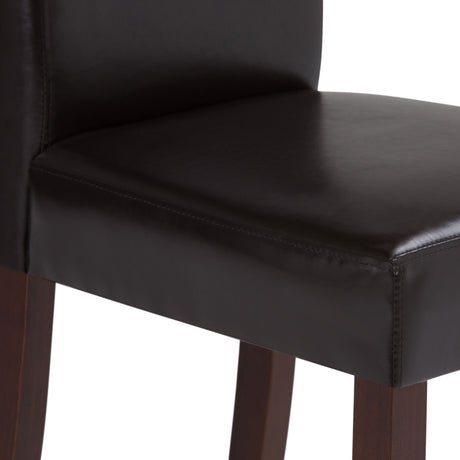 Acadian - Parson Dining Chair (Set of 2) - Tanners Brown by Simpli-Home | Bel Furniture