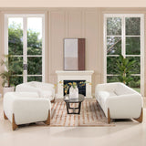 Alpine - Sherpa Arm Chair by Jennifer Taylor Home | Bel Furniture