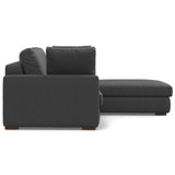Charlie - Upholstered Deep Seater Sectional Sofa by Simpli-Home | Bel Furniture