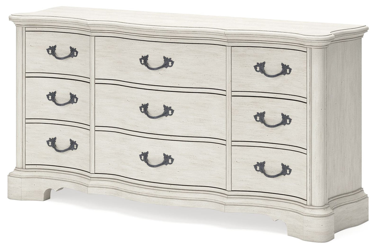 Arlendyne - Antique White - Dresser by Signature Design by Ashley® | Bel Furniture