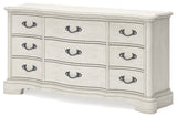 Arlendyne - Antique White - Dresser by Signature Design by Ashley® | Bel Furniture