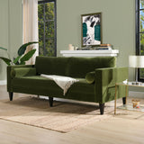 Nicholi - Mid-Century Modern Sofa - Olive Green by Jennifer Taylor Home | Bel Furniture