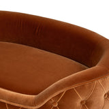 Monroe - Dog Sofa Bed - Burnt Orange