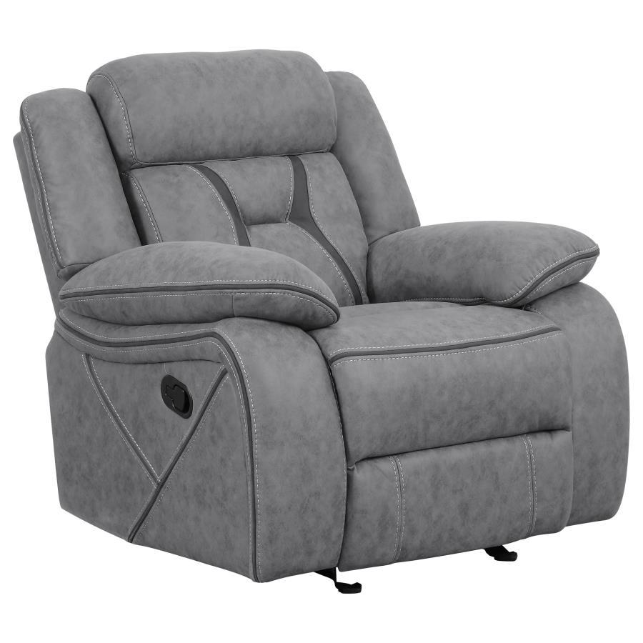 Higgins - Upholstered Motion Reclining Sofa Set