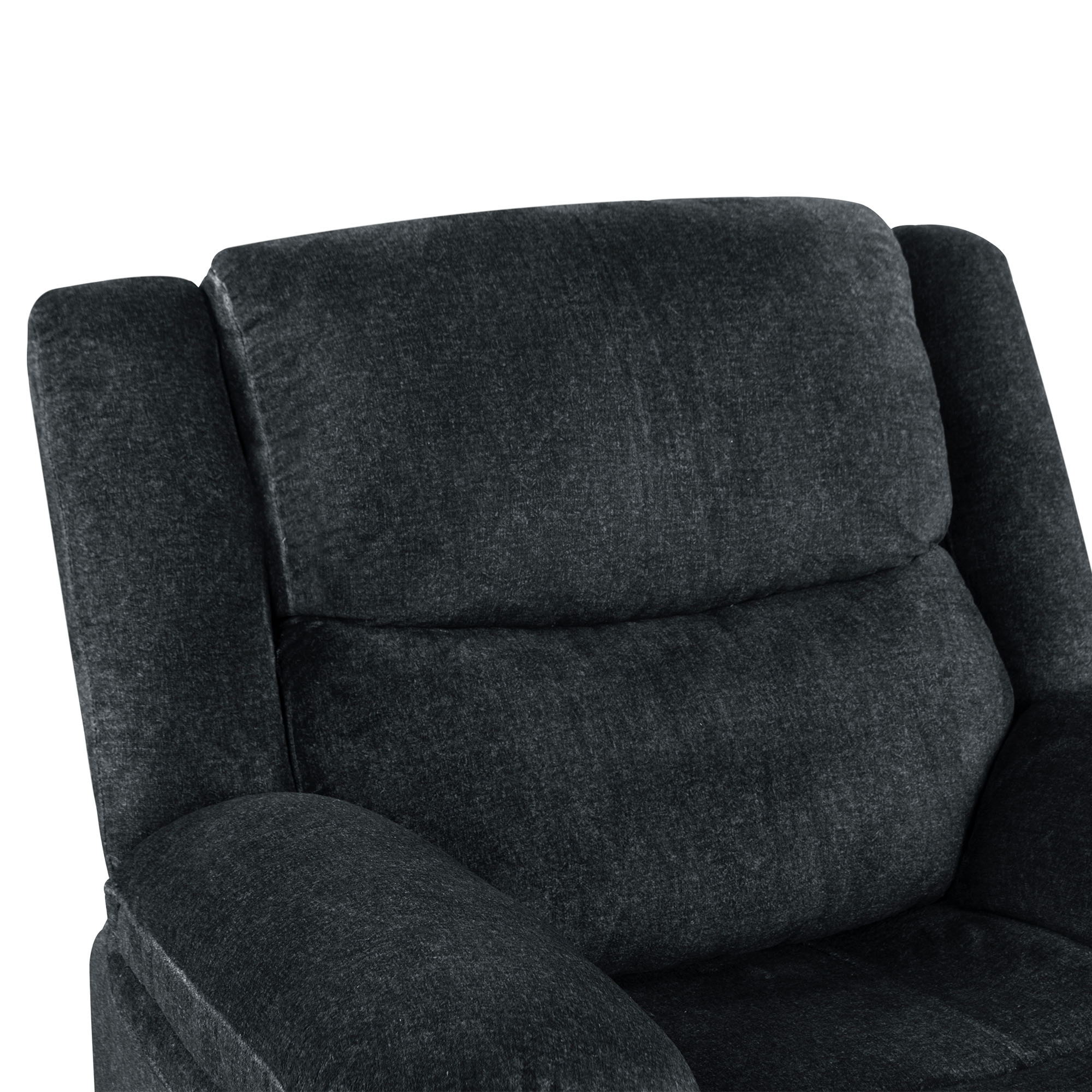 Home Theater Seating Manual Reclining Sofa For Living Room, Bedroom - Dark Blue