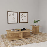 Cortona - Square Engineered Wood Table by Coaster Fine Furniture | Bel Furniture