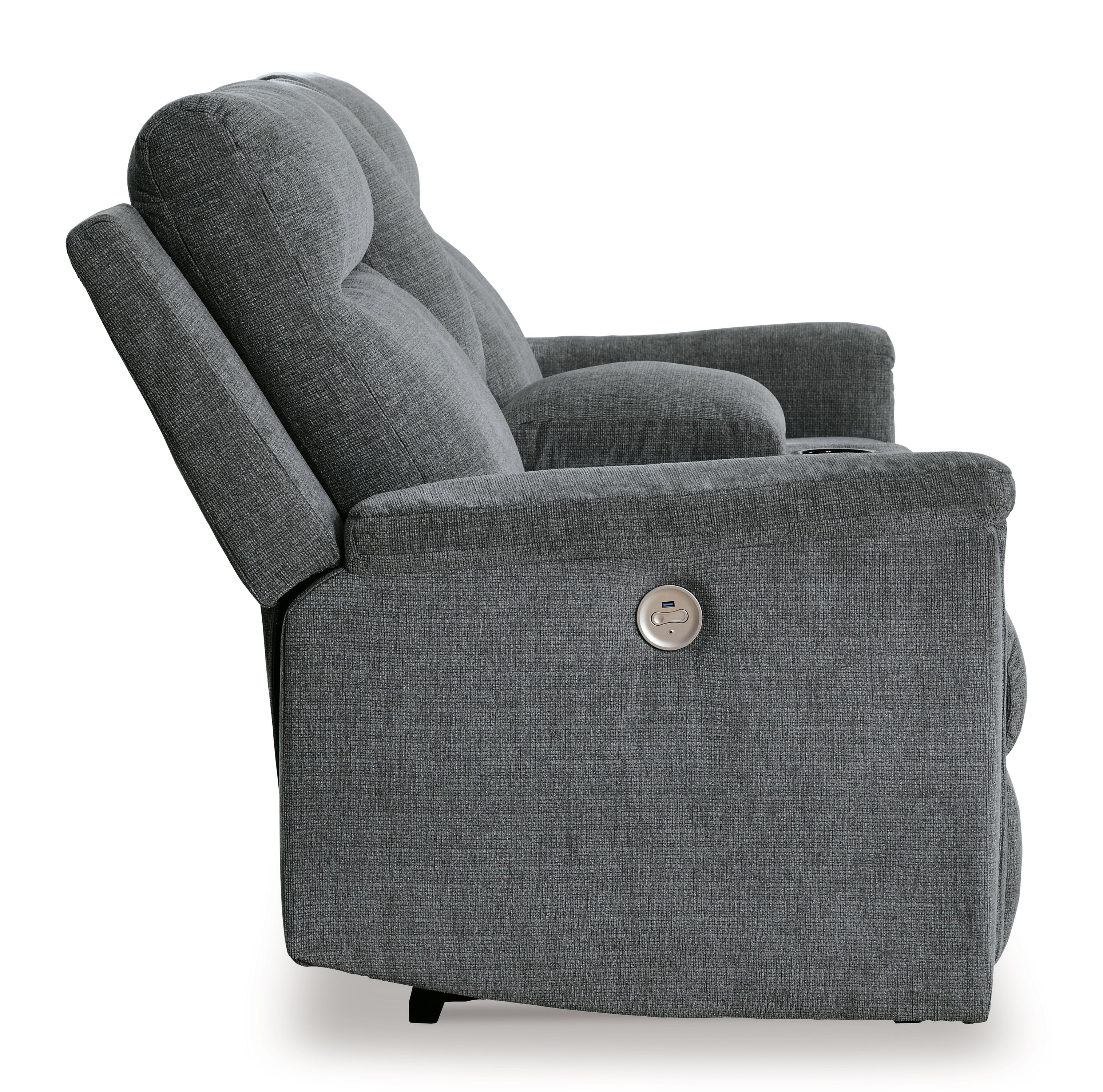 Barnsana - Dbl Power Reclining Loveseat With Console