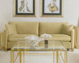 Corliss - Upholstered Arched Arm Sofa by CoasterElevations | Bel Furniture