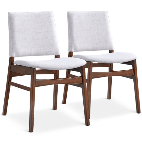 Gusto - Dining Chair (Set of 2) - Brown / Light Gray by Ashcroft Furniture | Bel Furniture