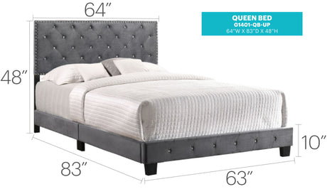 Luxurious Upholstered Bed - view 72