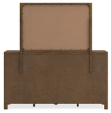 Cabalynn - Dresser And Mirror - Light Brown