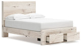 Lawroy - Panel Bed With Storage by Signature Design by Ashley® | Bel Furniture
