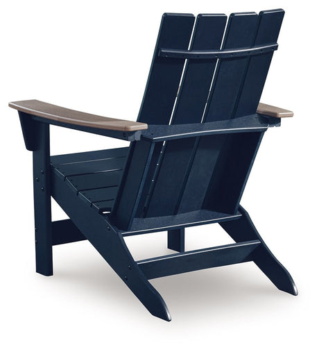 East Beach - Adirondack Chair - Black / Beige - view 4
