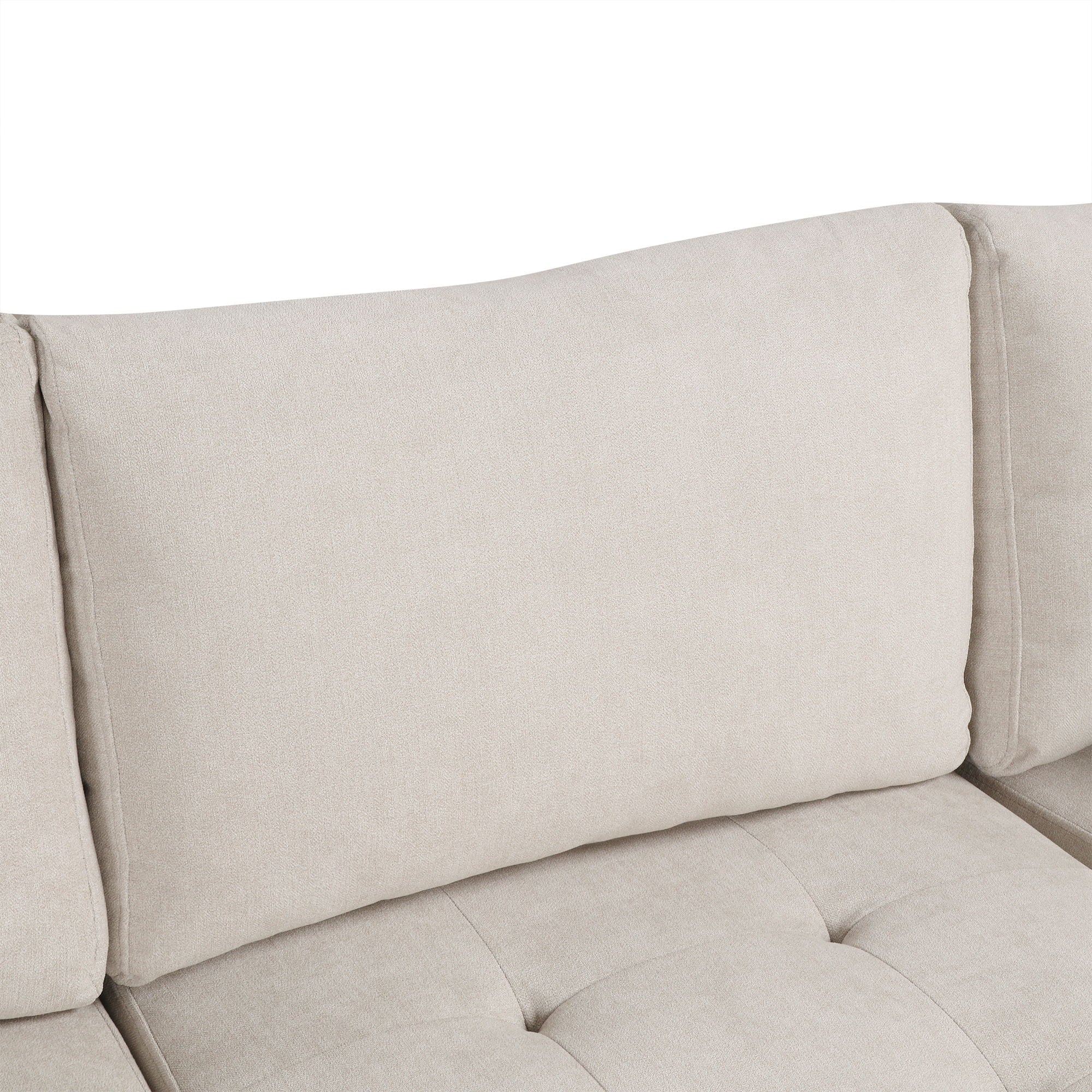 Oversized Sectional Sofa U-Shaped Sofa Couch Pull-Out Sofa Bed With Two Throw Pillows For Living Room