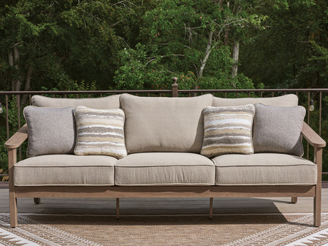 Harmony Headlands - Sofa With Cushion - Natural / Gray - view 3