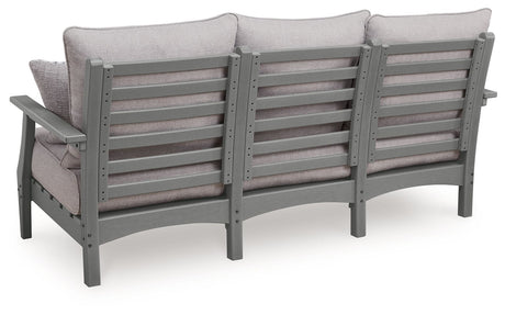 Cove Beach - Sofa With Cushion - Gray - view 4