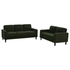 Ruth - Upholstered Track Arm Sofa Set