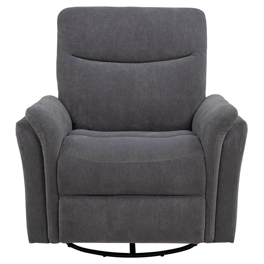Adler - Upholstered Power Swivel Glider Recliner