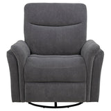 Adler - Upholstered Power Swivel Glider Recliner