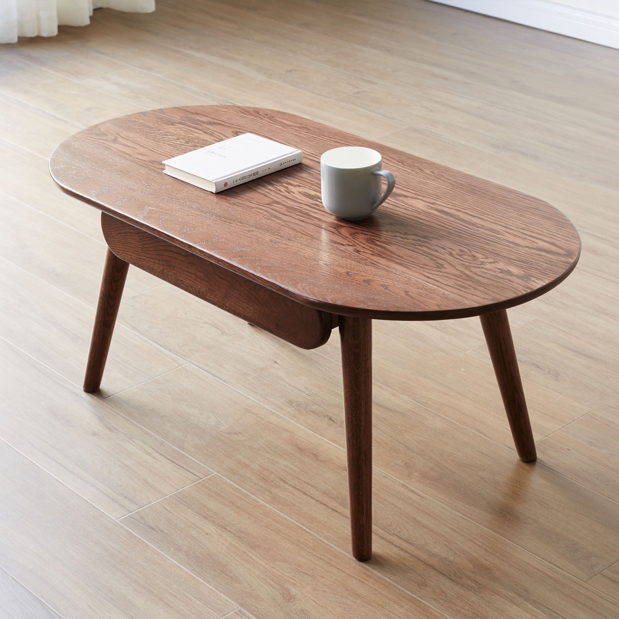 Capsule Centre Low Table With Drawers Coffee Table