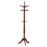 Achelle - 11 Hook Freestanding Coat Rack Hanger Dark Brown by CoasterEveryday | Bel Furniture
