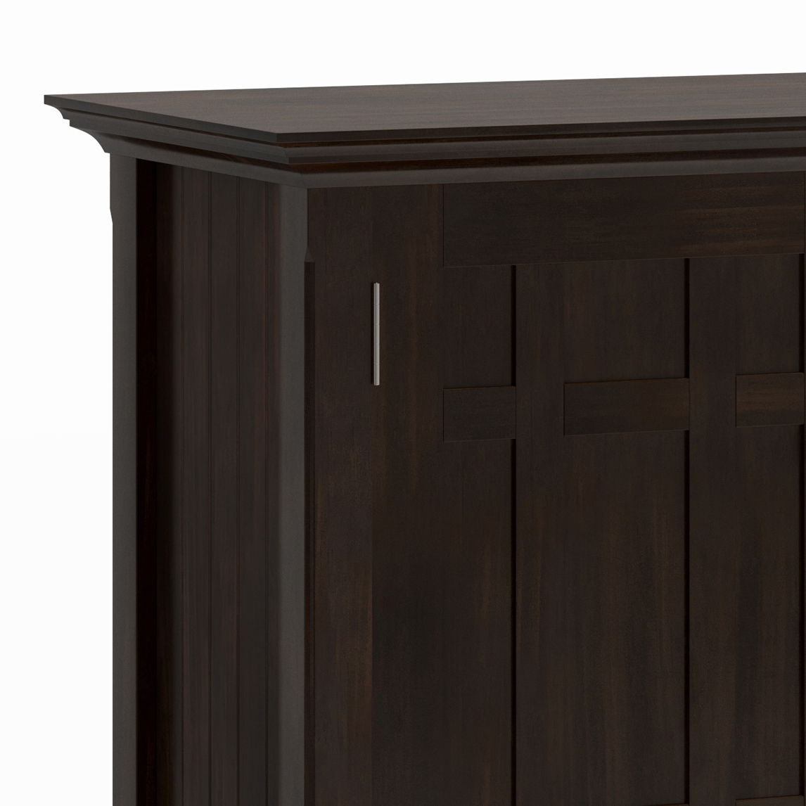 Bedford - Sideboard Buffet - Dark Tobacco Brown by Simpli-Home | Bel Furniture