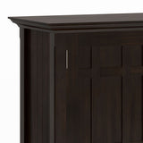 Bedford - Sideboard Buffet - Dark Tobacco Brown by Simpli-Home | Bel Furniture