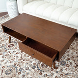 Caroline - Coffee Table - Walnut Brown by Ashcroft Furniture | Bel Furniture