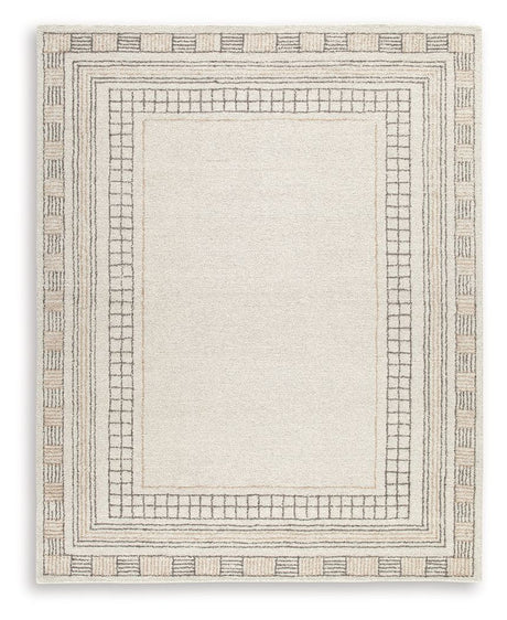 Idaman - Rug Beige 8' x 10' by Signature Design by Ashley® | Bel Furniture