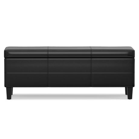 Afton - Large Storage Ottoman Bench - view 15