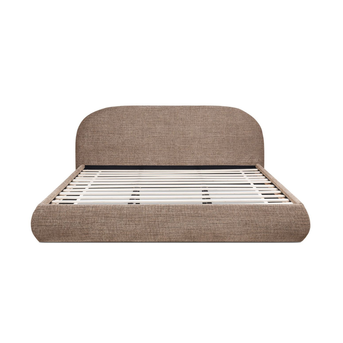 Archie Puffy Grounded - Upholstered Platform Bed