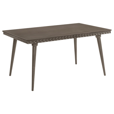 Onslow - Rectangular Wood Dining Table - Dark Brown by Coaster Fine Furniture | Bel Furniture