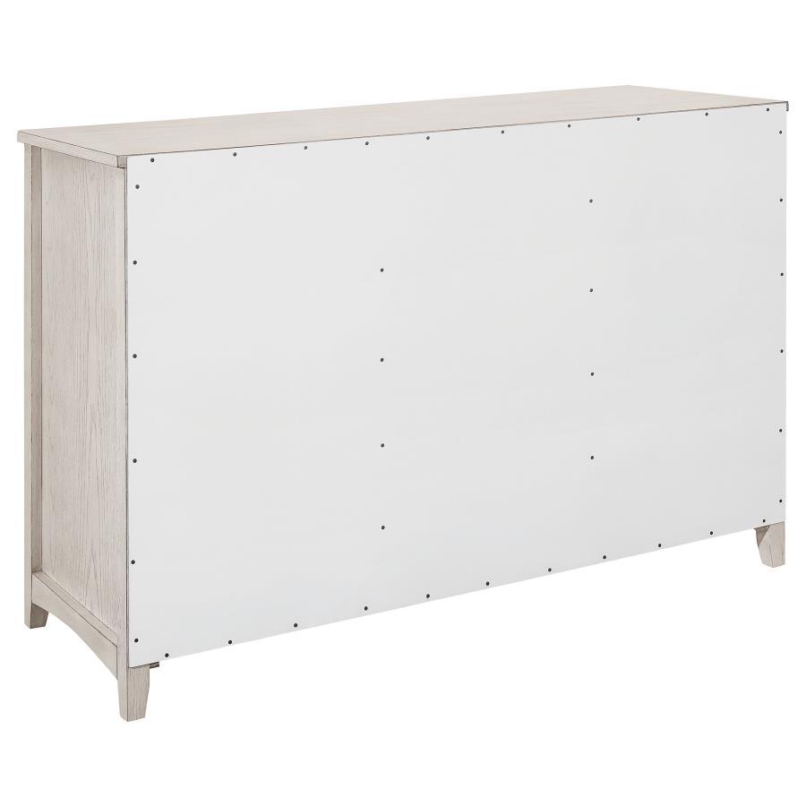 Kirby - 3-Drawer Sideboard Buffet Cabinet - Rustic Off White