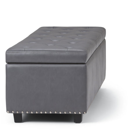 Hamilton - Upholstered Storage Ottoman - view 34