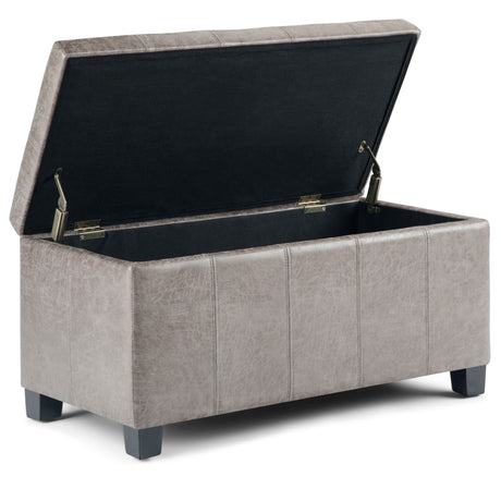 Dover - Upholstered Storage Ottoman Bench - view 34