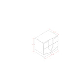 Vios - 5 Piece Bedroom Set With Zebrano Accent Design