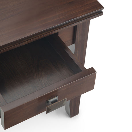 Artisan - Handcrafted End Table by Simpli-Home | Bel Furniture