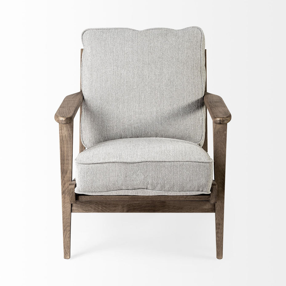 Fabric Arm Chair - Gray