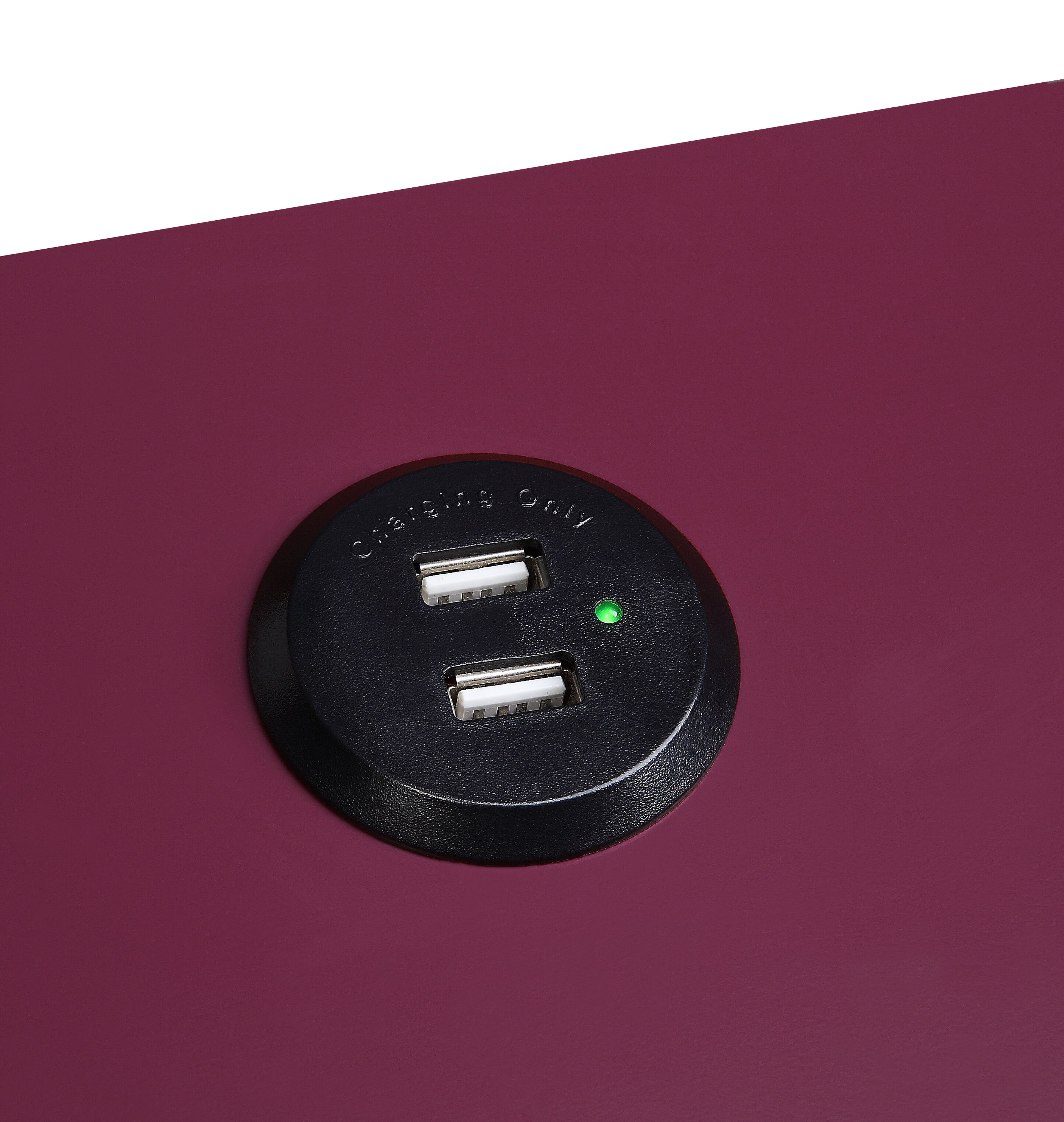 Fierce - Accent Table With Built - In USB Port