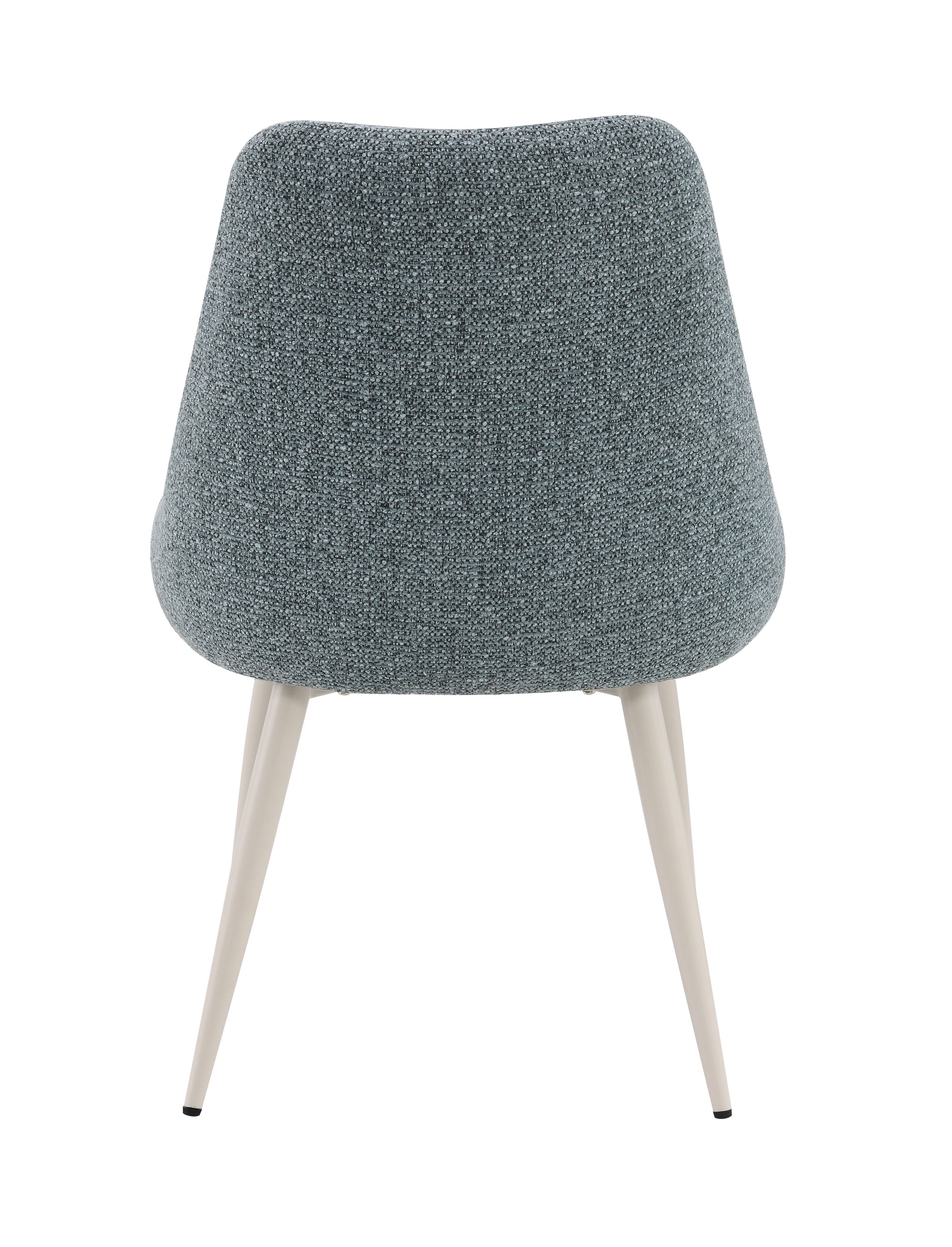 Laela - Boucle Bone Table Side Chair - Light Blue