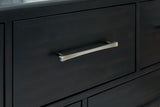 Rowanbeck - Black - One Drawer Night Stand by Signature Design by Ashley® | Bel Furniture