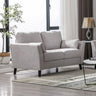 Damian - Woven Fabric Loveseat by Lilola Home | Bel Furniture