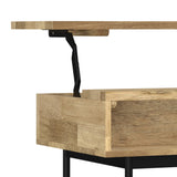 Reeves - Lift Top Coffee Table - Natural by Simpli-Home | Bel Furniture