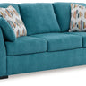 Keerwick - Sofa Sleeper Light Blue Queen by Signature Design by Ashley® | Bel Furniture